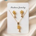 gold plate jewellery set