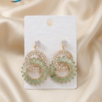 Stone earrin