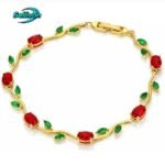 tulip flower bracelets pice