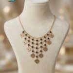 multi-layered gold-toned necklace