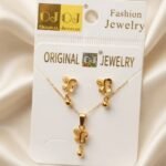 butterfly earring + locket